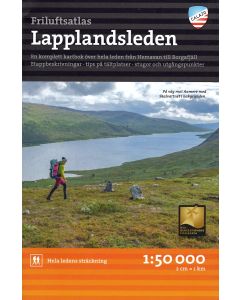 Lapplandsleden atlante 1:50.000