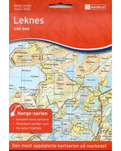 Leknes (Lofoten) 1:50.000 f.10133