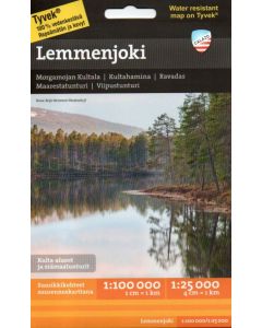 Lemmenjoki 1:100.000/1:25.000