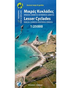 Lesser Cyclades / Cicladi Monori 1:25.000 - Irakleia, Schinousa, Koufonisia, Donousa
