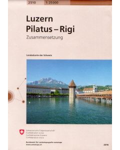 Luzern, Pilatus, Rigi 1:25.000