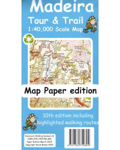 Madeira Tour e Trail 1:40.000