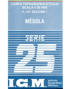 Mesola 1:25.000 - f.187I