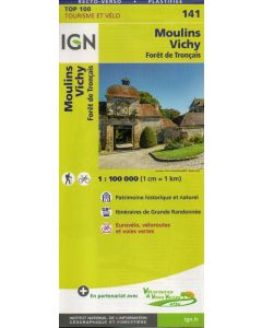 Moulins, Vichy f.141 1:100.000
