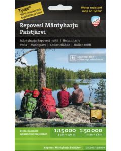 Reposevi, Mantyharju, Paistjarvi 1:50.000/1:15.000