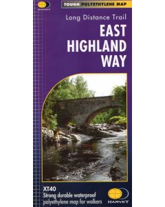 East Highland Way 1:40.000