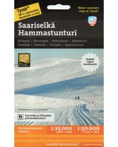 Saariselka, Hammastunturi 1:50.000/1:25.000