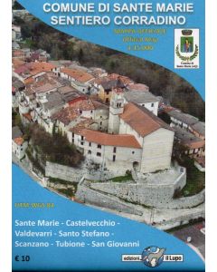 Comune di Sante Marie, Sentiero Corradino 1:15.000