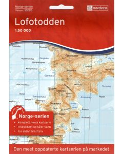 Lofotodden (Lofoten) 1:50.000