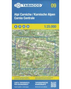 Alpi Carniche, Carnia Centrale 1:25.000