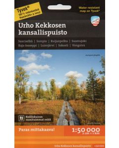 Urho Kekkosen kansallispuisto (National Park) 1:50.000