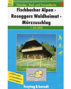 Fischbacher Alpen, Roseggers Waldheimat, Murzzuschlag 1:50.000