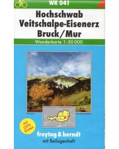 Hochschwab, Veitschalpe-Eisenerz, Bruck-Mur 1:50.000