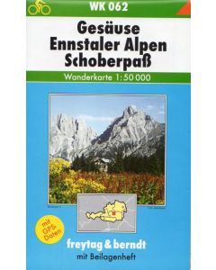 Gesause, Ennstaler Alpen, Schoberpaß 1:50.000