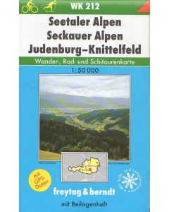 Seetaler Alpen, Seckauer Alpen, Judenburg, Knittelfeld 1:50.000