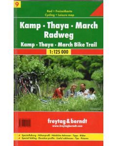 Kamp - Thaya - March Radweg 1:125.000