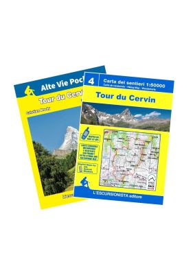 Tour du Cervin guida+carta 1:50.000