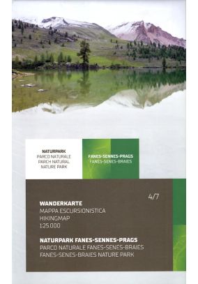 Parco Naturale Fanes Senes Braies 1:25.000