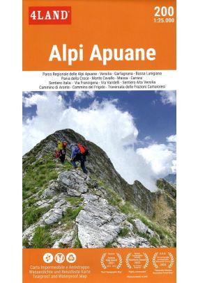 Alpi Apuane f.200 1:25.000