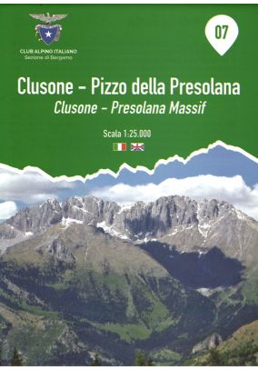 Clusone, Pizzo della Presolana f.7 1:25.000