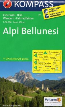 Alpi Bellunesi 1:50.000