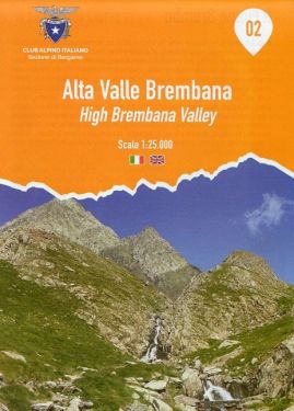 Alta Valle Brembana f.2 1:25.000