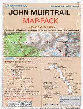 John Muir Trail 1:63.360