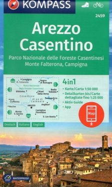 Arezzo, Casentino 1:50.000