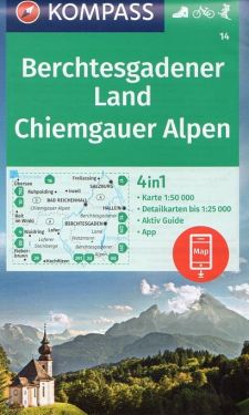 Berchtesgadener Land, Chiemgauer Alpen 1:50.000