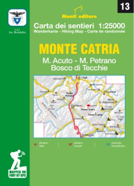  Monte Catria, Monte Acuto 1:25.000 (13) EDIZIONE 2017