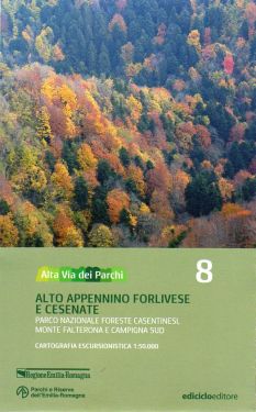 Alto Appennino Forlivese e Cesenate f.8 1:50.000
