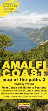 Amalfi Coast from Conca dei Marini to Positano 1:10.000 (3)