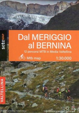 Dal Meriggio al Bernina mtb map 1:30.000