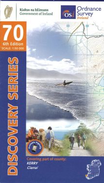 Kerry contea - Dingle Peninsula f.70 1:50.000 