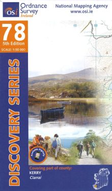 Kerry contea - Macgillycuddy's Reeks  f.78 1:50.000