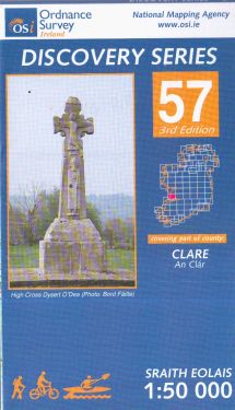 Clare contea - Spanish Point f.57 1:50.000 
