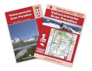 09 - Valsavarenche, Gran Paradiso carta dei sentieri 1:25.000 ANTISTRAPPO 2020