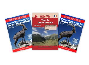 Parco Nazionale del Gran Paradiso carte de randonnée 1:25.000 RESISTANT 2020 avec guide "Tour du Grand Paradis"