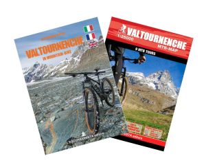Valtournenche in mountain-bike - guida + carta 1:25.000