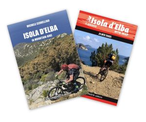 Isola d'Elba in mountain-bike - guida + carta 1:25.000
