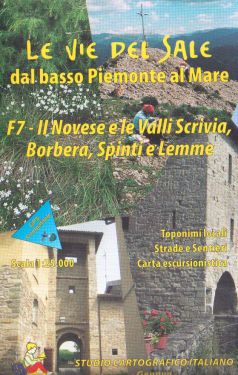 Il Novese e le valli Scrivia, Borbera, Spinti e Lemme f.7 1:25.000