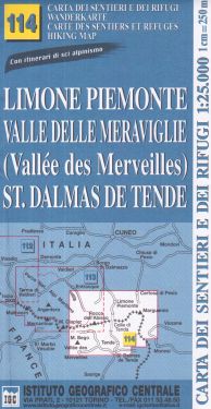 Limone Piemonte, Valle delle Meraviglie 1:25.000