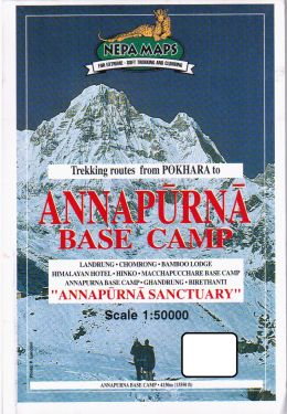 Annapurna Base Camp 1:50.000