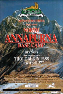 North Annapurna Base Camp 1:66.000
