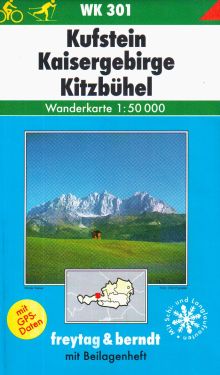 Kufstein, Kaisergebirge, Kitzbuhel 1:50.000