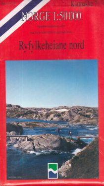 Ryfylkeheiane nord 1:50.000 - 6 mappe