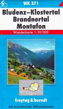 Bludenz, Klostertal, Brandnertal, Montafon 1:50.000