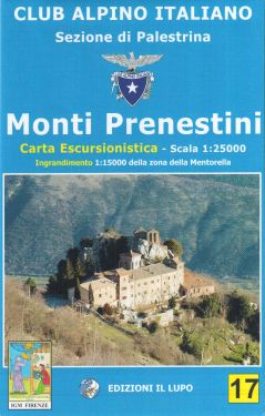 Monti Prenestini f.17 1:25.000