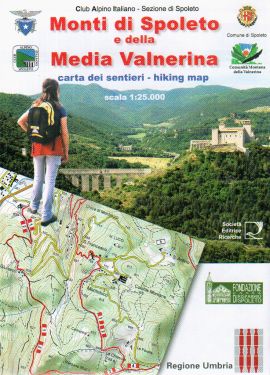 Monti di Spoleto e della Media Valnerina 1:25.000