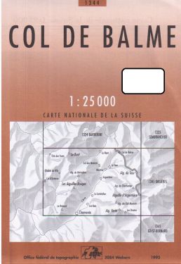 Col de Balme 1:25.000